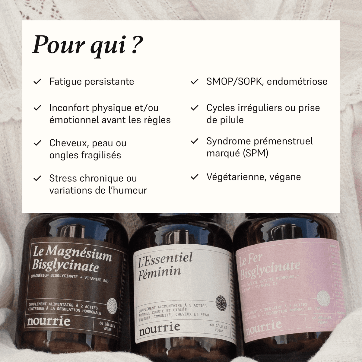 Le Pack Essentiel Féminin